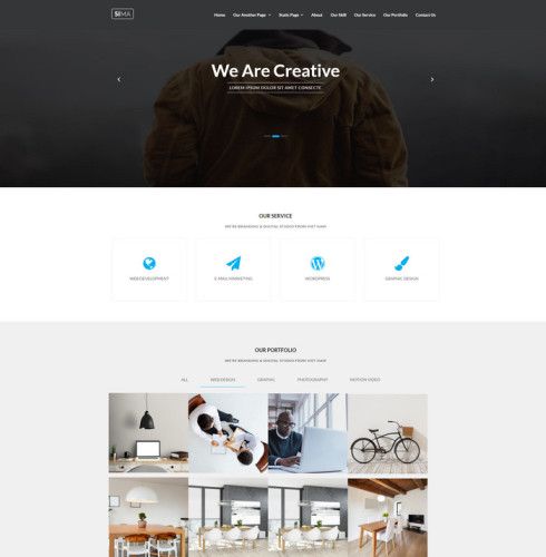 40 Free Responsive HTML5 CSS3 Templates 2019