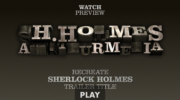 04. Recreate the Sherlock Holmes Title in Cinema 4D