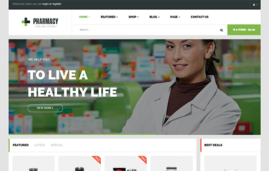 Pharmacy-Responsive-Wordpress-WooCommerce-Theme
