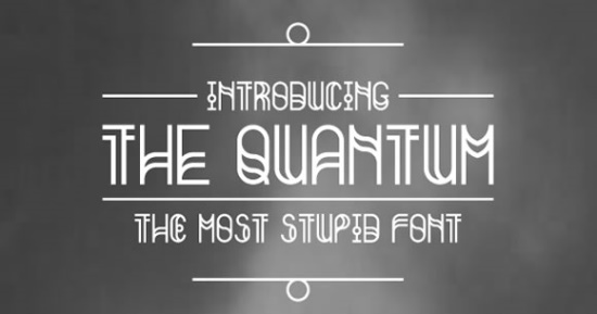 1. The Quantum-creative-free-fonts