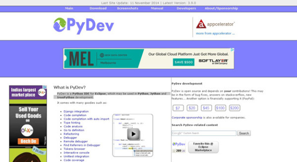 pydev eclipse free download