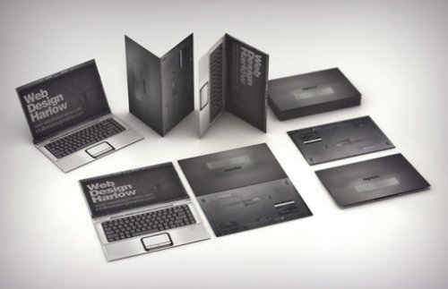 11. Laptop Business Card