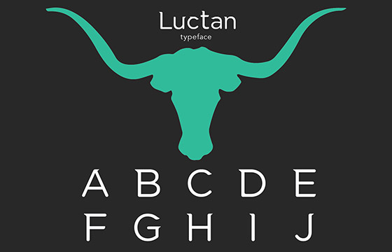 11. Luctan Typeface
