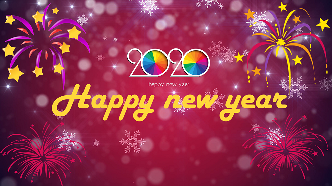 Happy New Year 2020 Wallpaper