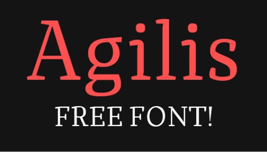 13. Agilis-creative-free-fonts