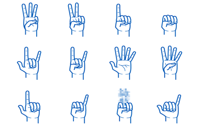 10+ Free Gesture Icon Sets for Mobile App Designers 2018