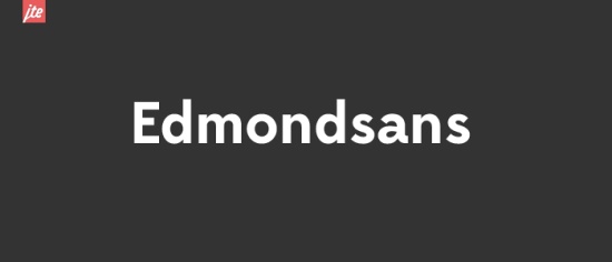 14. EDMONDSANS-creative-free-fonts