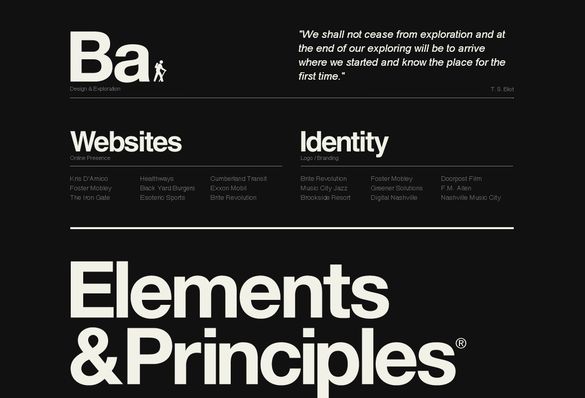 16. Typography Design Example