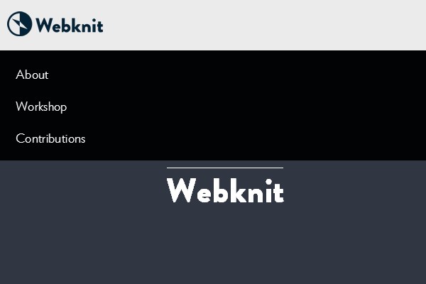 16. Webknit