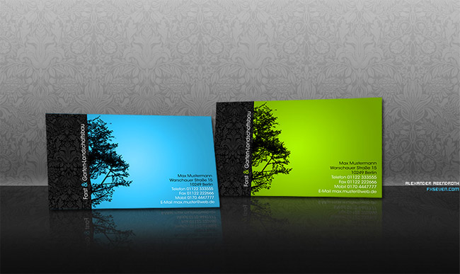 18. Business Card Wood-Business Cards Design