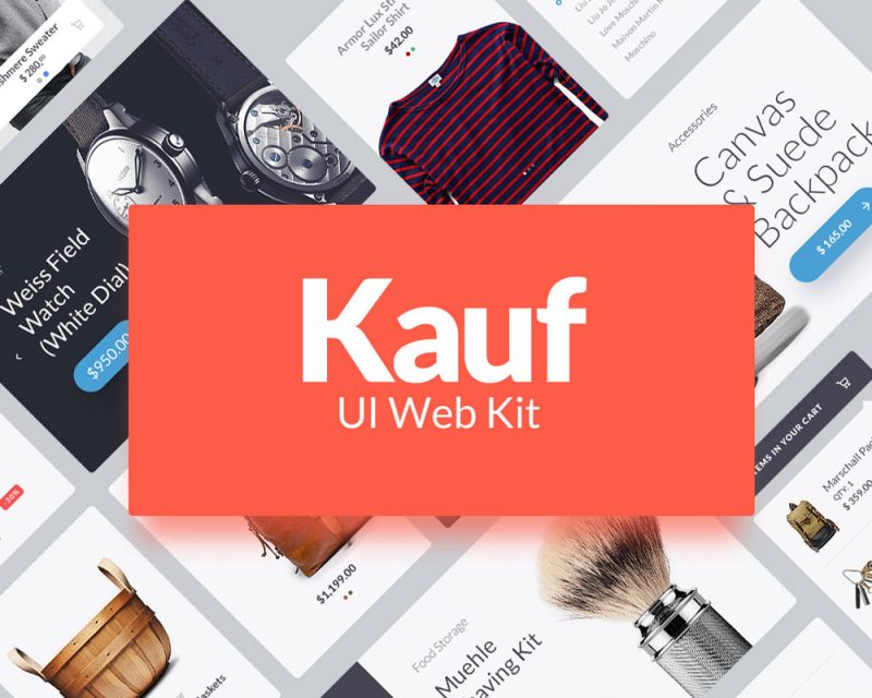 Kauf Web UI Kit