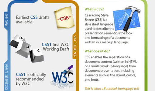 20. CSS Infographic – Interesting Facts and History