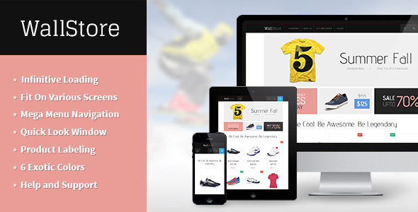 20. JM Wall The Ultimate Responsive Magento Theme