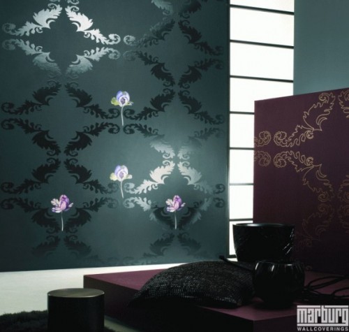 Design Drizzle-Dazzling Floral Wallpaper-10