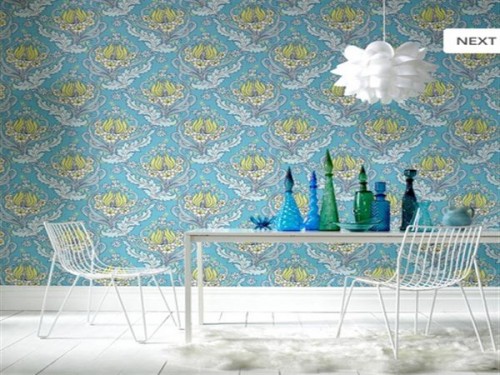Design Drizzle-Dazzling Floral Wallpaper-2