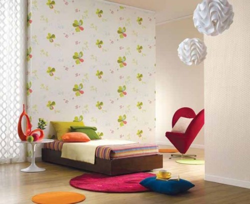 Design Drizzle-Dazzling Floral Wallpaper-37