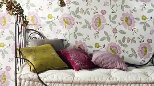 Design Drizzle-Dazzling Floral Wallpaper-47