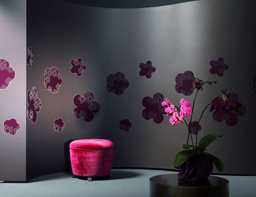 Design Drizzle-Dazzling Floral Wallpaper-56