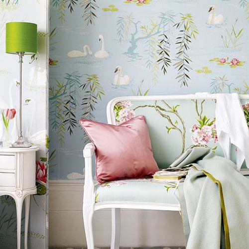 Design Drizzle-Dazzling Floral Wallpaper-59
