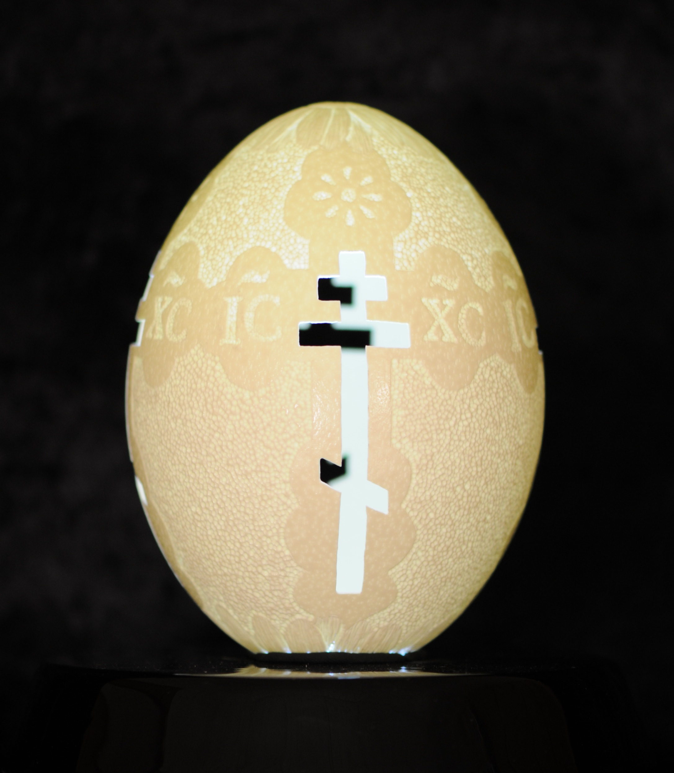 Easter Egg Cross Stickers