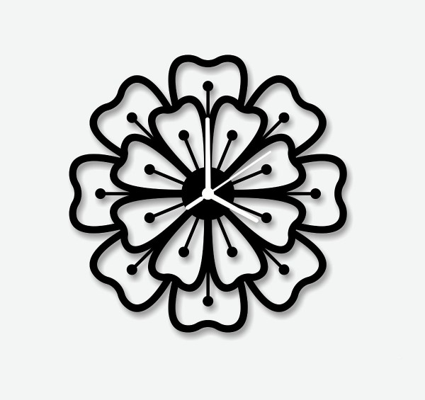 23.floral-clock-design-600x565