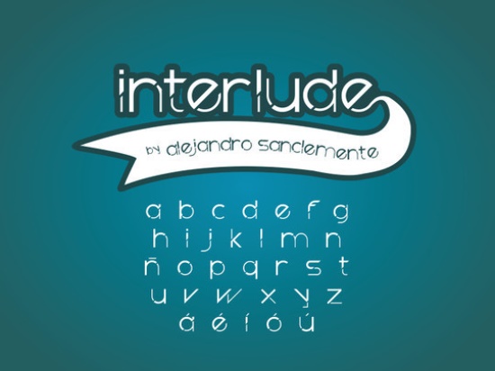 25. Interlude-creative-free-fonts