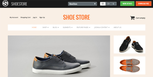 Shoe Store-Free-Responsive-Joomla-Templates