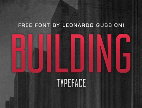 3. BUILDING-Free-Typeface