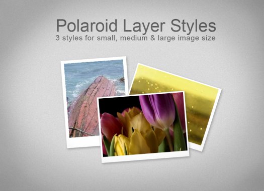 31. Polaroid Layer Styles