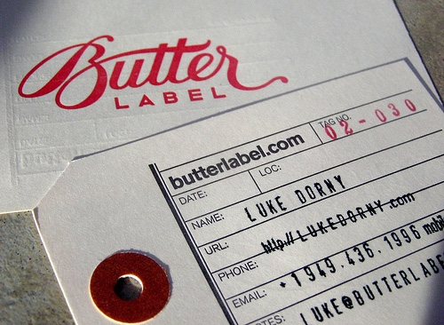 38. Butter Label