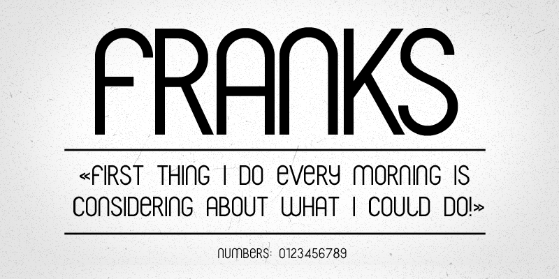 43 .Franks-Free Fonts June 2014