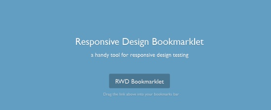 5. Responsive Design Bookmarklet