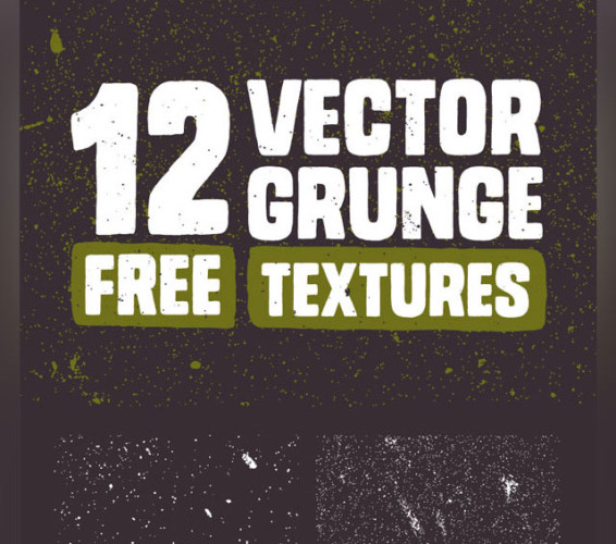 6. Vector Grunge Textures