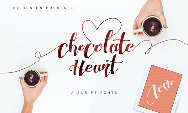 7. Chocolate Heart