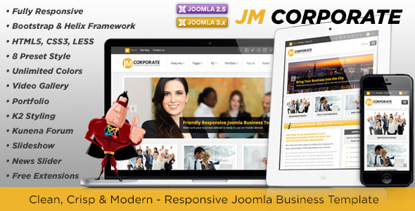 9. Jm-corporate_joomla_template
