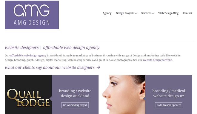 AMG Web design