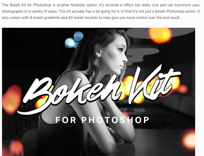 Bokeh Kit for Photoshop