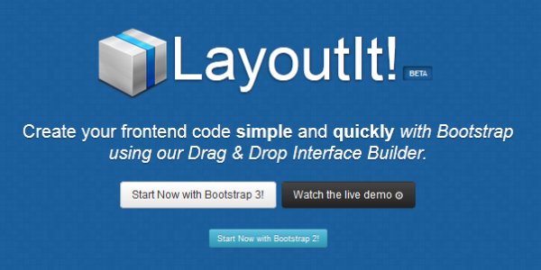 Bootstrap design tool 1 Layoutlt