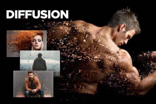 15 Best Photoshop Actions For Creating Dispersion Effects [2024]