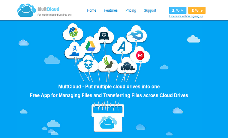 MultCloud  Best Free Multiple Cloud Storage Manager