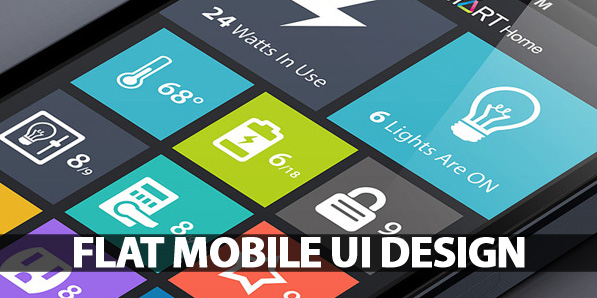 Flat-Mobile-UIUX-Design
