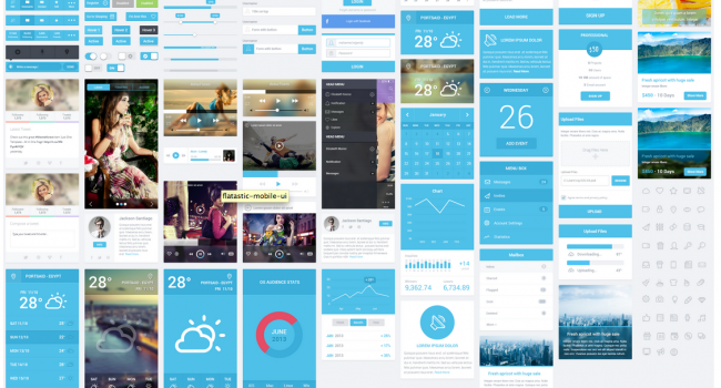 Issues Flat Design Some Flat Design Issues You Need To Cope With | DesignDrizzle | Free ...