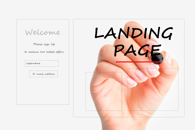 Landing page