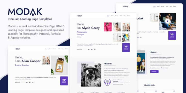 40+ Free Responsive Web Layout HTML Templates [2023] | DesignDrizzle ...