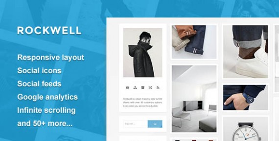 ROCKWELL – A CLEAN AND RESPONSIVE THEME