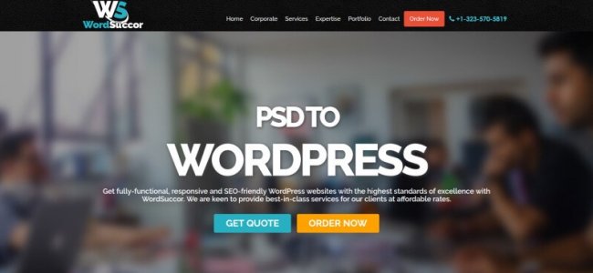 Wordsuccor-Ltd-PSD-to-WordPress-Conversion-Services