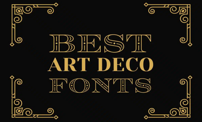 15+ Free Art Deco Fonts For Designers | DesignDrizzle | Free Resources ...