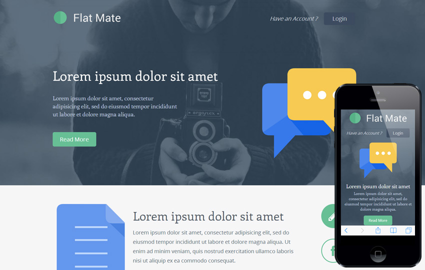 30 Free Bootstrap HTML5 Responsive Templates