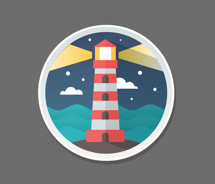 i12-lighthouse-flat-icon